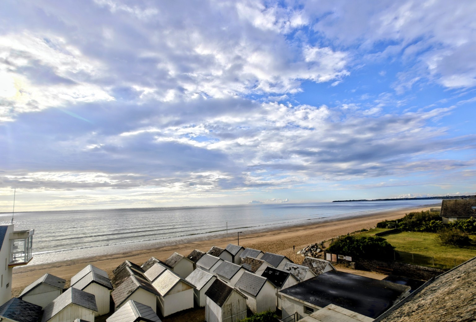 The sweep of Carolles-Plage